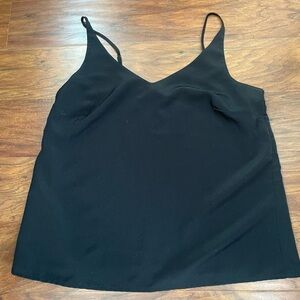 Banana Republic Black Adjustable Tank Size S